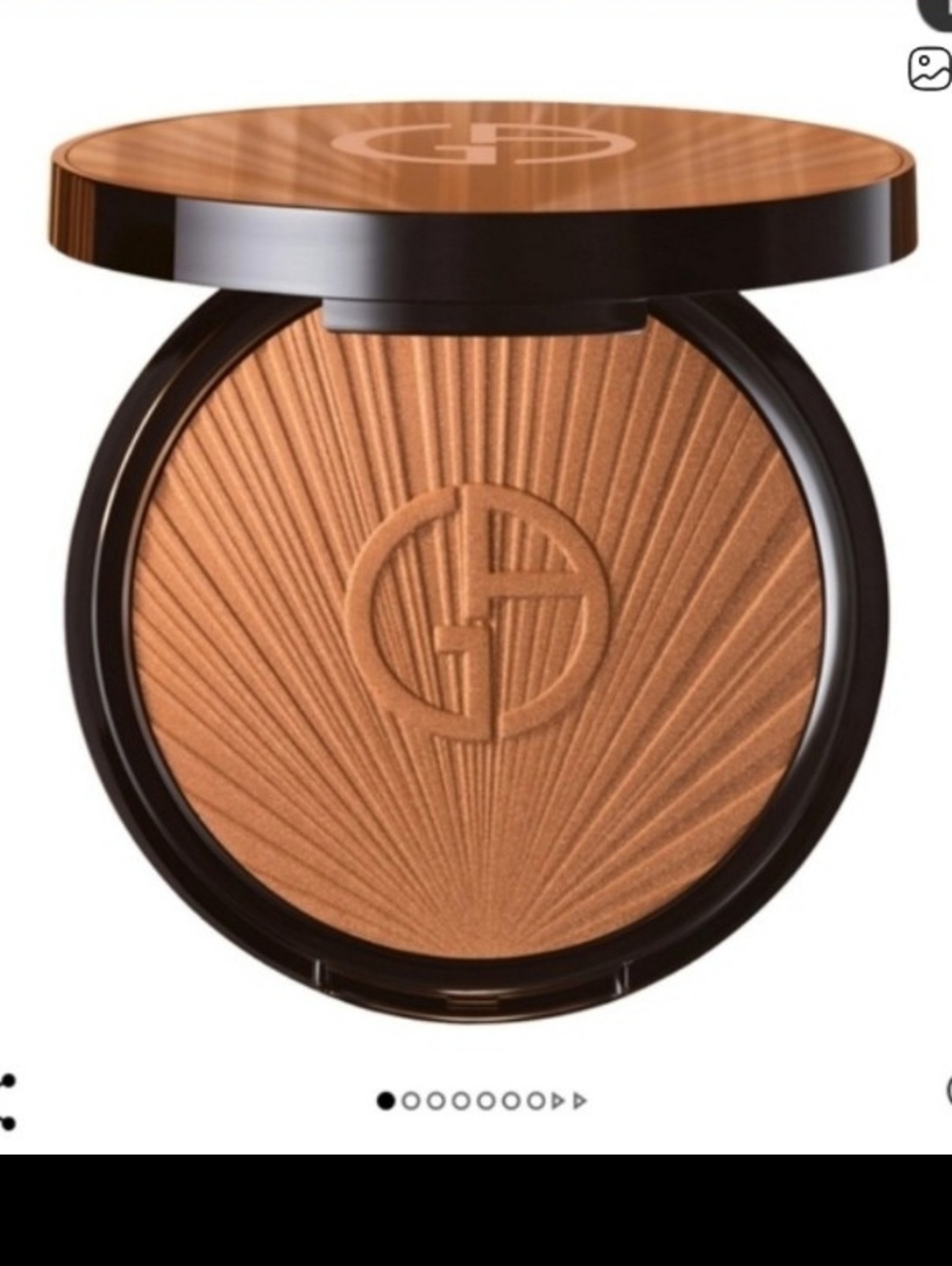 Armani Beauty Luminous Silk Sunlit Creamy Bronzing Powder # 100 ~ 18g New Unbox
